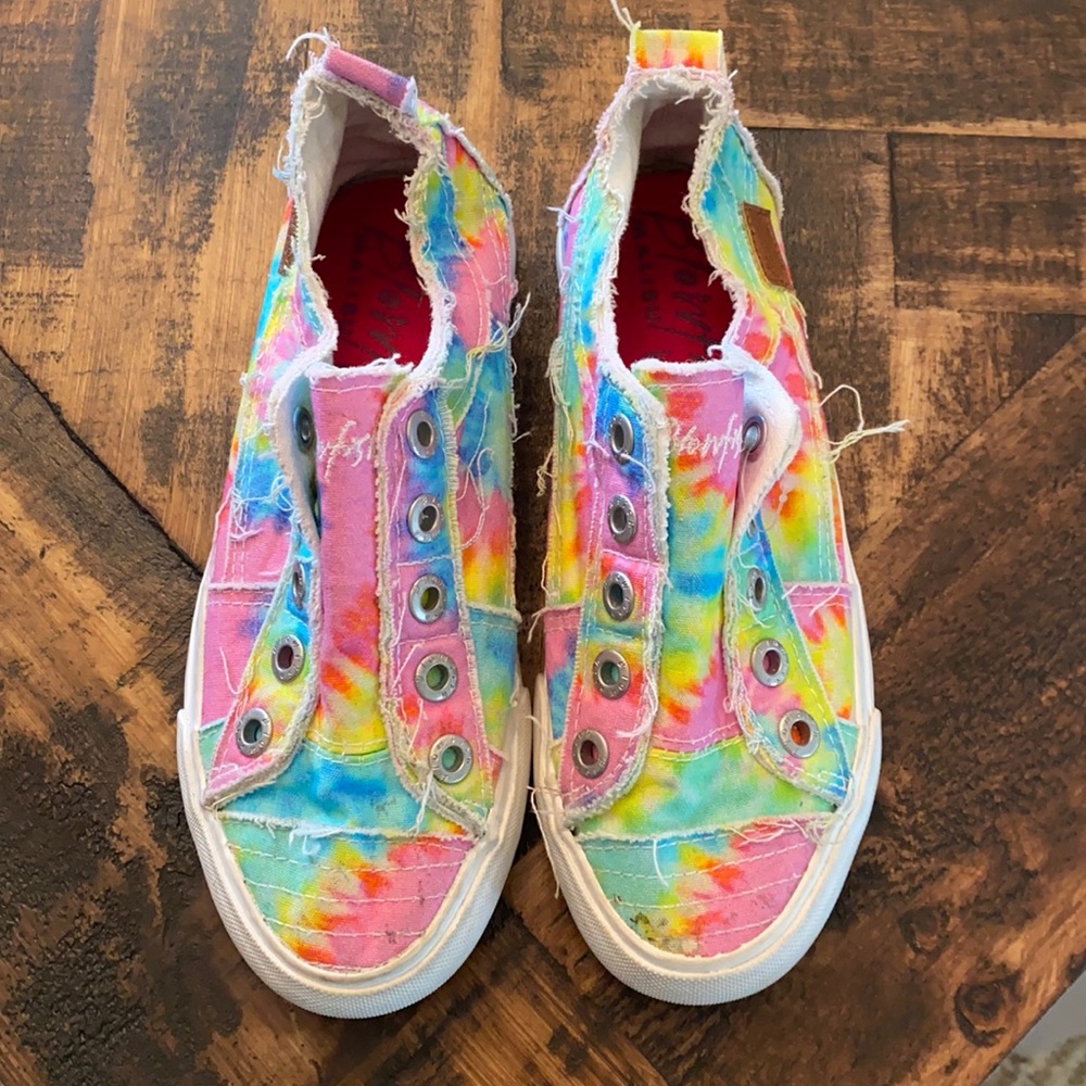 Blowfish girls tie die slip on